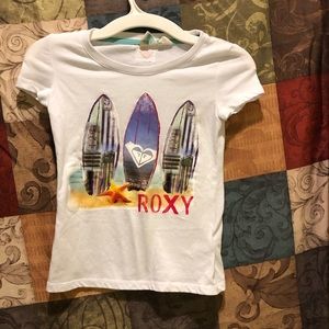 Roxy Girl’s Short Sleeve T-Shirt Size 6-XS